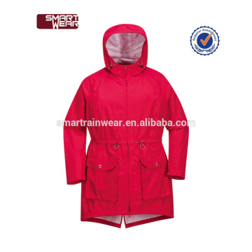 Momen hoody atmungsaktiv pu rot Regenjacke Regenjacke